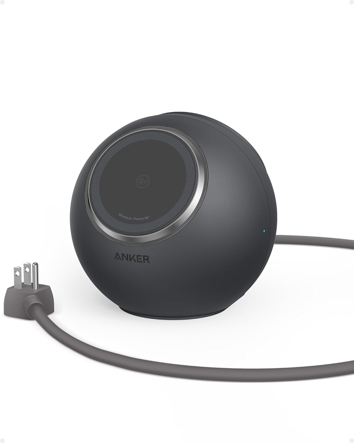 Anker MagGo Magnetic Charging Station, Qi2 Certified 15W Ultra-Fast MagSafe Wireless Charger - Image 6