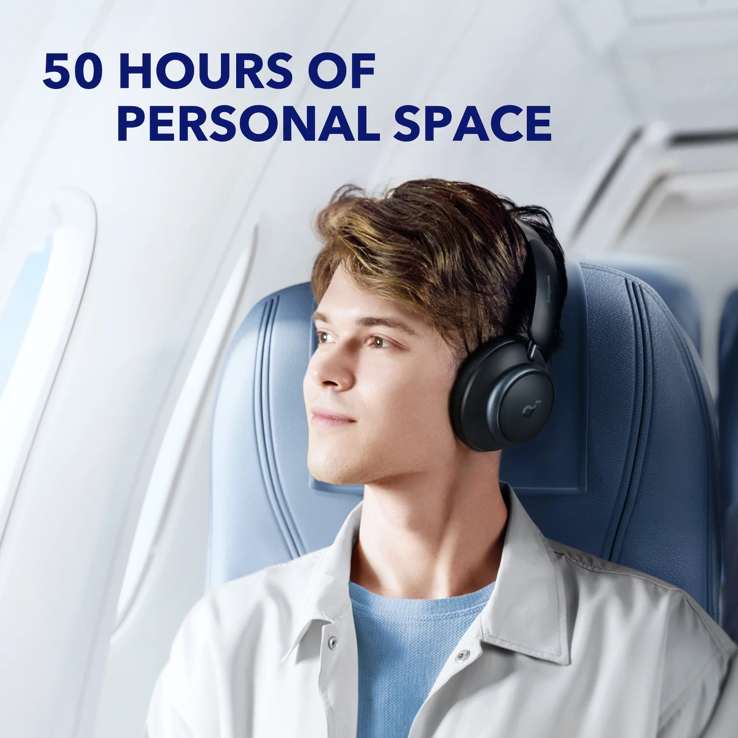 Space Q45 | Long-Lasting Noise Cancelling Headphones - Image 3