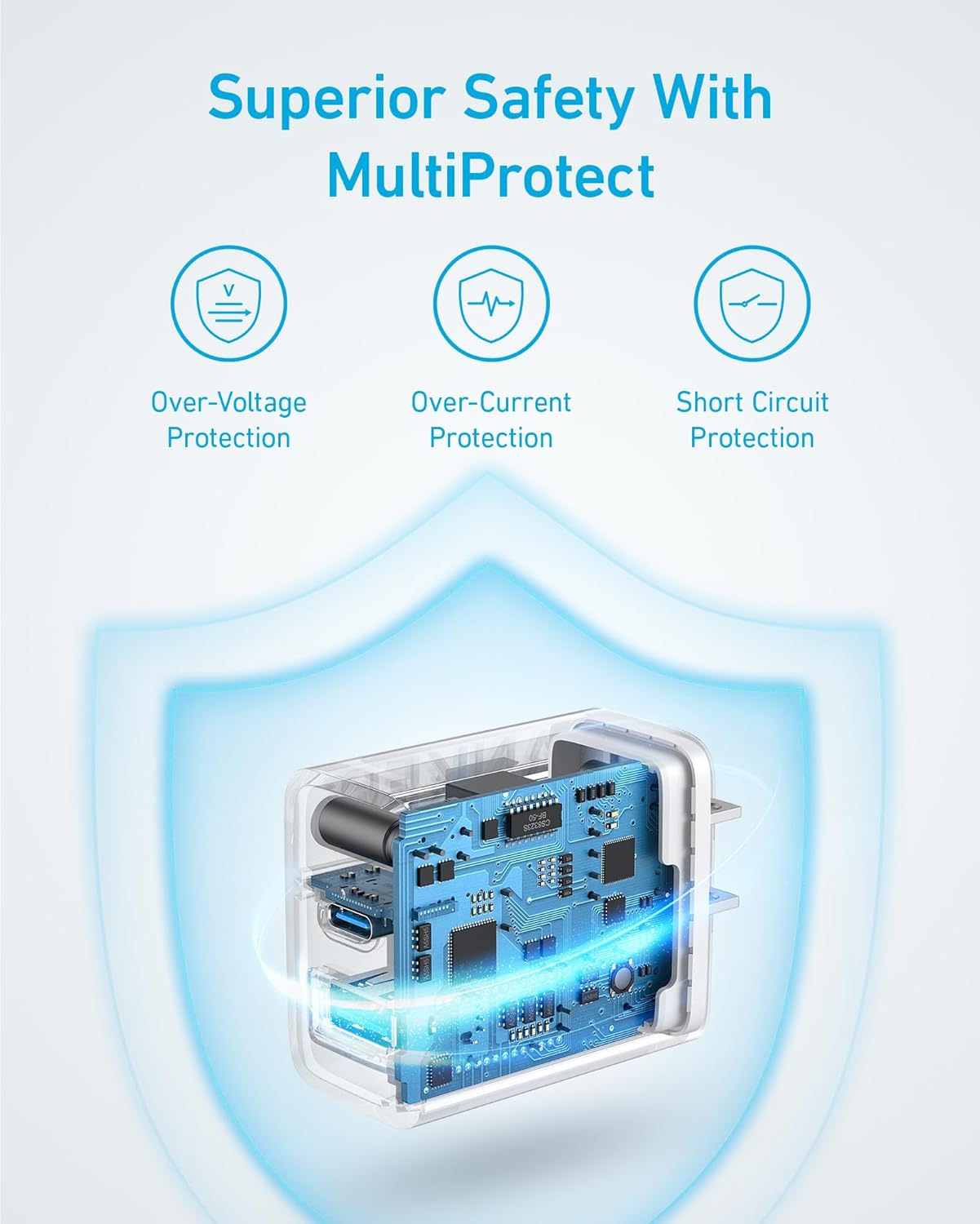 Anker iPhone 16 USB C Charger, 2-Pack 20W Dual Port USB C Charger - Image 2